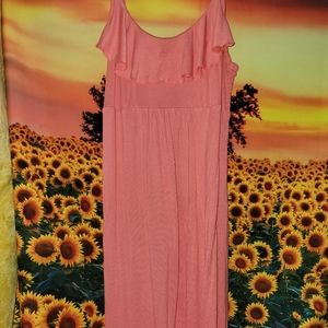 Maternity maxi dress